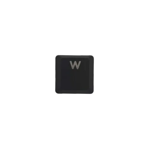 KeycapGuru "W" Tecla de repuesto para teclados mecánicos de perfil bajo Logitech G915 / G913 / G815 / G813, negro