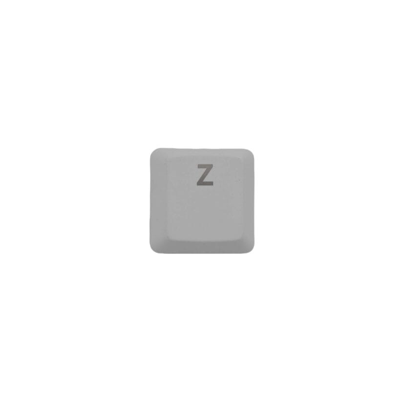 KeycapGuru "Z" Replacement Keycap for Logitech G915 / G913 / G815 / G813 Low Profile Mechanical Keyboards, White