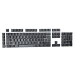 KeycapGuru Logitech G915 / G913 / G815 / G813 Low Profile Mechanical Keyboards Replacement Keycap Set, English (GB), Full Size, Black