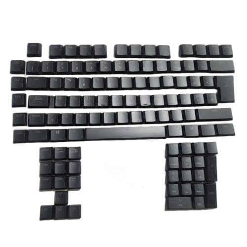 KeycapGuru Logitech G915 / G913 / G815 / G813 Low Profile Mechanical Keyboards Replacement Keycap Set, Italian, Full Size, Black