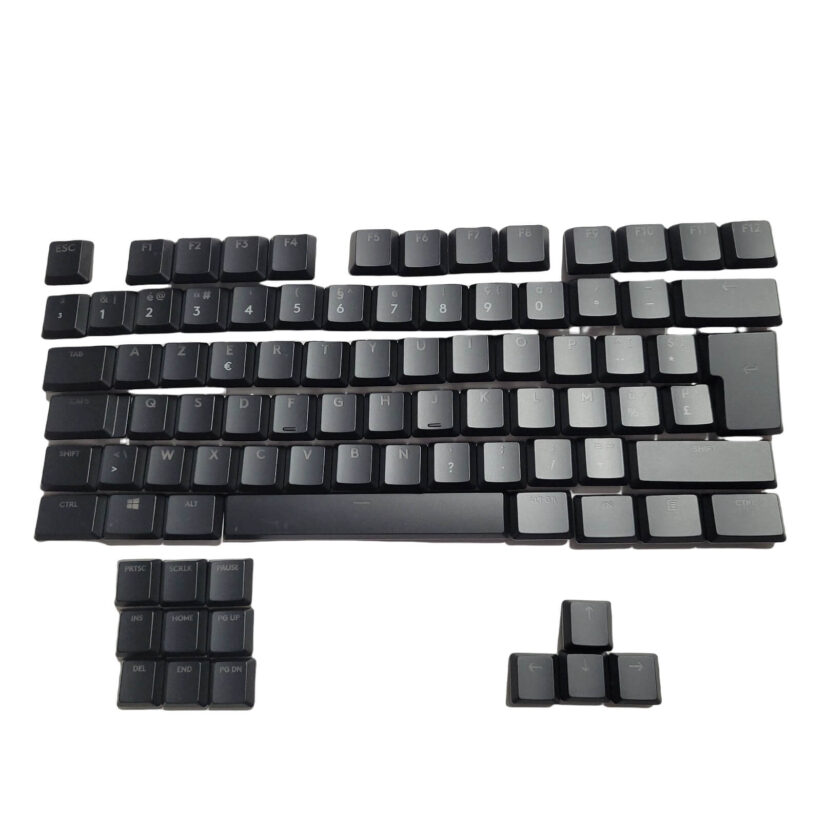 Logitech G915 TKL / G913 TKL Low Profile Mechanical Keyboards Replacement Keycap Set, 88 Keys, Belgium